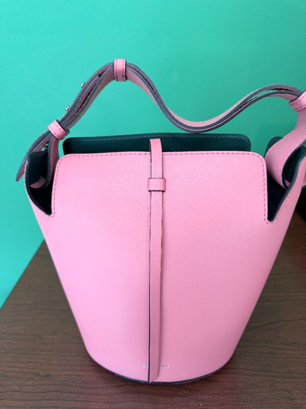 Burberry Pink Leather Bucket Bag – Authentic – Beautiful Color – Excellent Condi